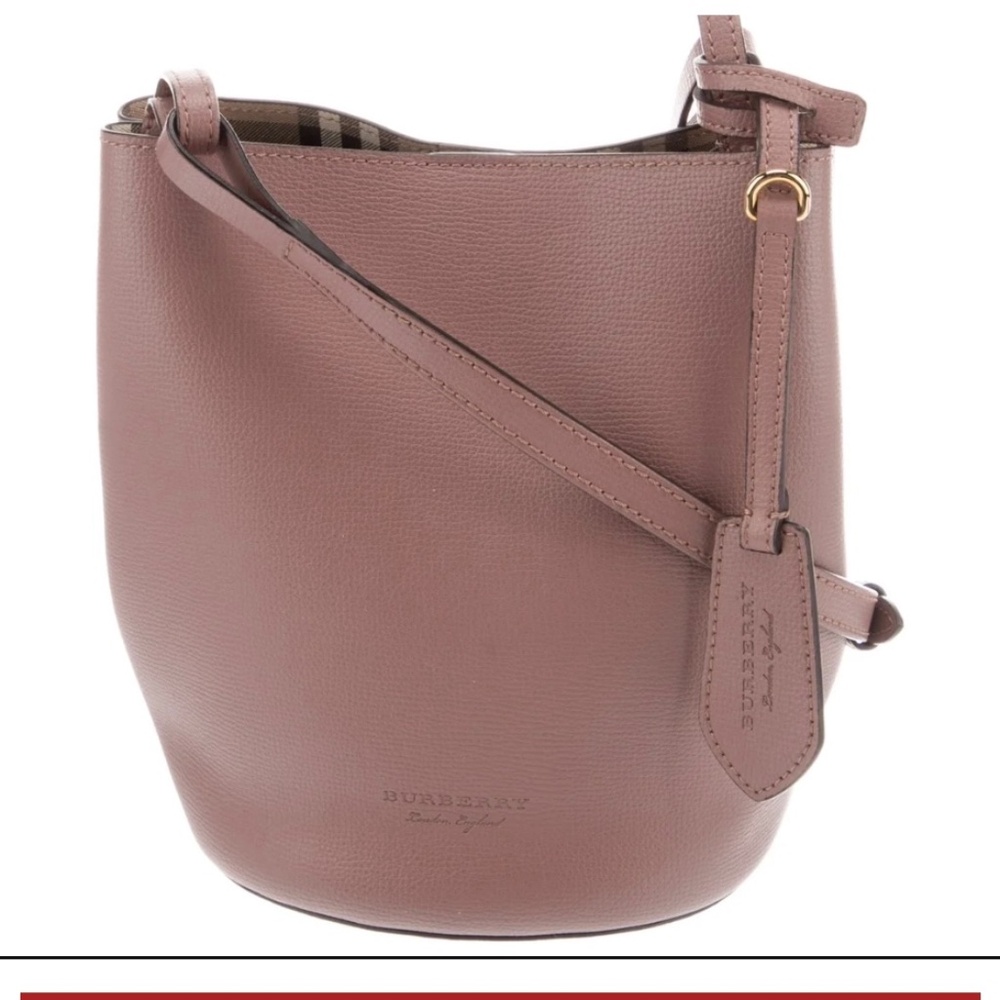 Authentic Burberry Bucket Bag- Like New Condition